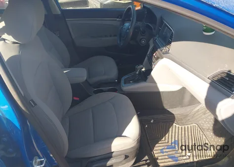 2018 Hyundai Elantra Sel из США, поврежденный, VIN 5NPD84LF7JH304867
